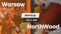 Matchup: Warsaw  vs. NorthWood  2018