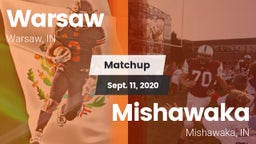 Matchup: Warsaw  vs. Mishawaka  2020