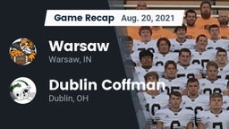Recap: Warsaw  vs. Dublin Coffman  2021
