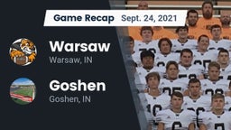 Recap: Warsaw  vs. Goshen  2021