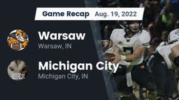 Recap: Warsaw  vs. Michigan City  2022
