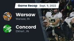 Recap: Warsaw  vs. Concord  2022