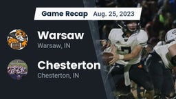 Recap: Warsaw  vs. Chesterton  2023