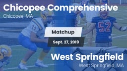 Matchup: Chicopee Comp High vs. West Springfield  2019