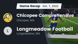 Recap: Chicopee Comprehensive  vs. Longmeadow Football 2022