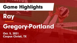 Ray  vs Gregory-Portland  Game Highlights - Oct. 5, 2021