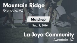 Matchup: Mountain Ridge High vs. La Joya Community  2016