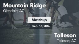 Matchup: Mountain Ridge High vs. Tolleson  2016