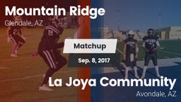 Matchup: Mountain Ridge High vs. La Joya Community  2017
