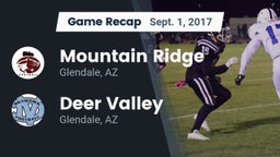 Recap: Mountain Ridge  vs. Deer Valley  2017