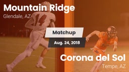 Matchup: Mountain Ridge High vs. Corona del Sol  2018