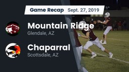 Recap: Mountain Ridge  vs. Chaparral  2019