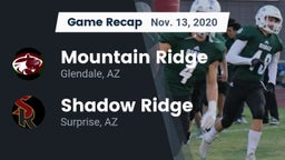 Recap: Mountain Ridge  vs. Shadow Ridge  2020