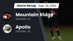 Recap: Mountain Ridge  vs. Apollo  2022
