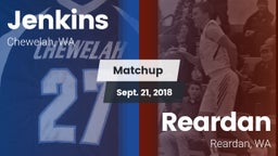 Matchup: Jenkins  vs. Reardan  2018