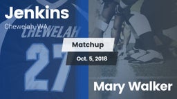 Matchup: Jenkins  vs. Mary Walker  2018
