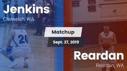 Matchup: Jenkins  vs. Reardan  2019