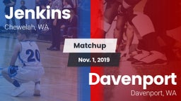 Matchup: Jenkins  vs. Davenport  2019