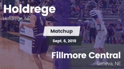 Matchup: Holdrege  vs. Fillmore Central  2019