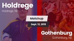 Matchup: Holdrege  vs. Gothenburg  2019