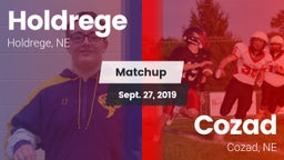 Matchup: Holdrege  vs. Cozad  2019