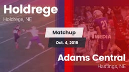 Matchup: Holdrege  vs. Adams Central  2019