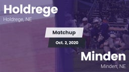 Matchup: Holdrege  vs. Minden  2020