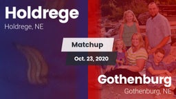 Matchup: Holdrege  vs. Gothenburg  2020