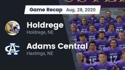 Recap: Holdrege  vs. Adams Central  2020