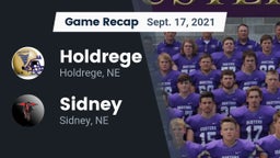 Recap: Holdrege  vs. Sidney  2021