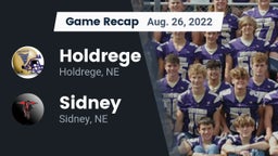 Recap: Holdrege  vs. Sidney  2022