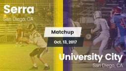 Matchup: Serra  vs. University City  2017