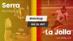 Matchup: Serra  vs. La Jolla  2017
