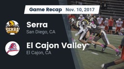 Recap: Serra  vs. El Cajon Valley  2017