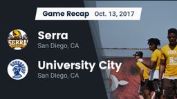 Recap: Serra  vs. University City  2017