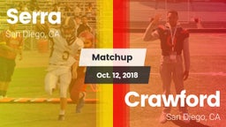 Matchup: Serra  vs. Crawford  2018