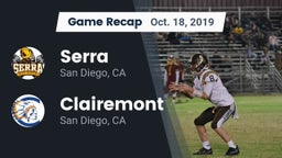 Recap: Serra  vs. Clairemont  2019