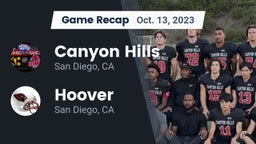 Recap: Canyon Hills  vs. Hoover  2023