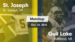 Matchup: St. Joseph High vs. Gull Lake  2016