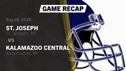 Recap: St. Joseph  vs. Kalamazoo Central  2016