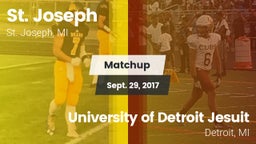 Matchup: St. Joseph High vs. University of Detroit Jesuit  2017