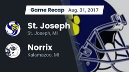 Recap: St. Joseph  vs. Norrix  2017
