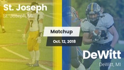 Matchup: St. Joseph High vs. DeWitt  2018