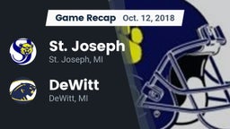 Recap: St. Joseph  vs. DeWitt  2018