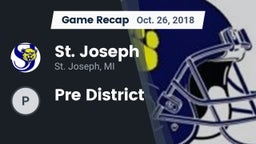 Recap: St. Joseph  vs. Pre District 2018