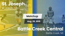 Matchup: St. Joseph High vs. Battle Creek Central  2019