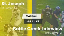 Matchup: St. Joseph High vs. Battle Creek Lakeview  2019