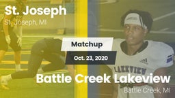 Matchup: St. Joseph High vs. Battle Creek Lakeview  2020