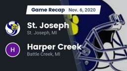 Recap: St. Joseph  vs. Harper Creek  2020