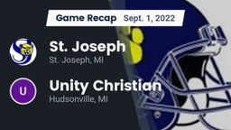 Recap: St. Joseph  vs. Unity Christian  2022